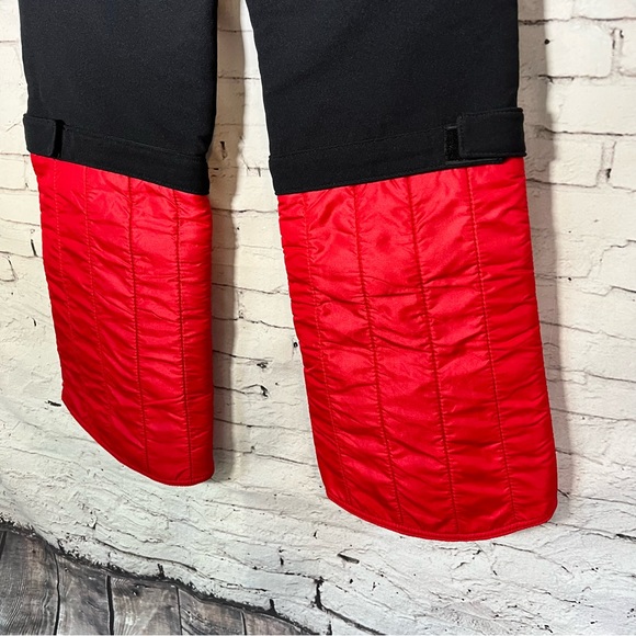 Vintage SKYR Retro Ski Snow Fitted Pants Removable Flare Padded Leg Size 8 EUC - Picture 5 of 15